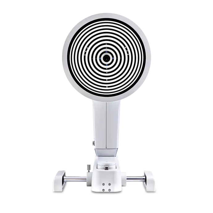 OCULUS Keratograph® 5M – advanced corneal topographer with meibomian gland analysis and dry eye diagnostics, offered by R. Melander & Associates in Plano, TX.